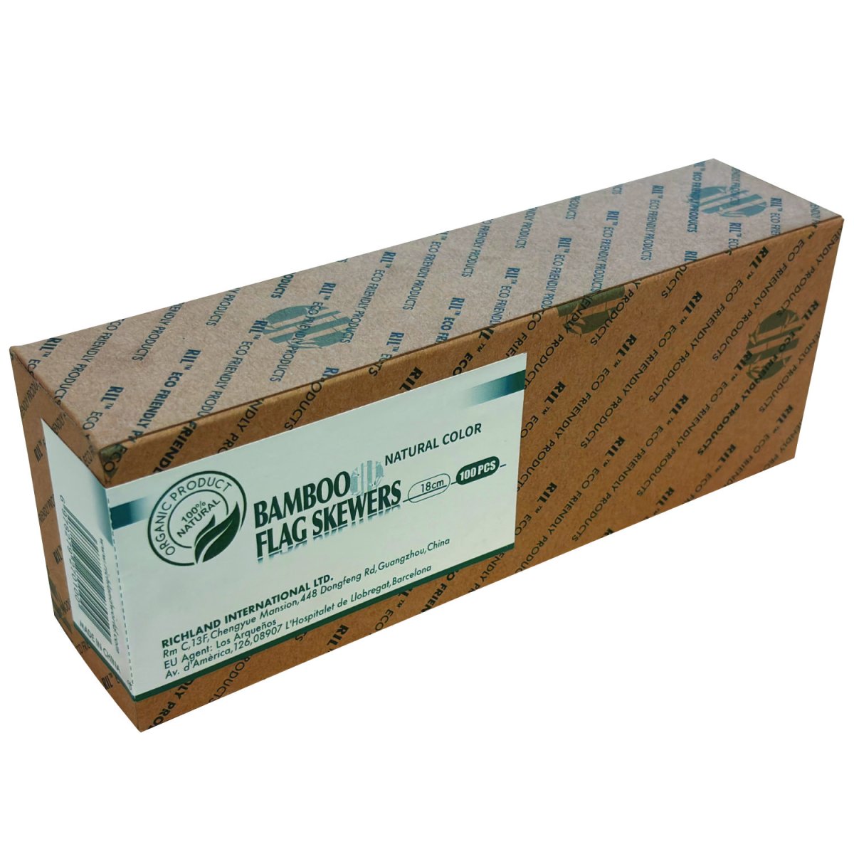 FLAG BAMBOO SKEWERS(18cm)